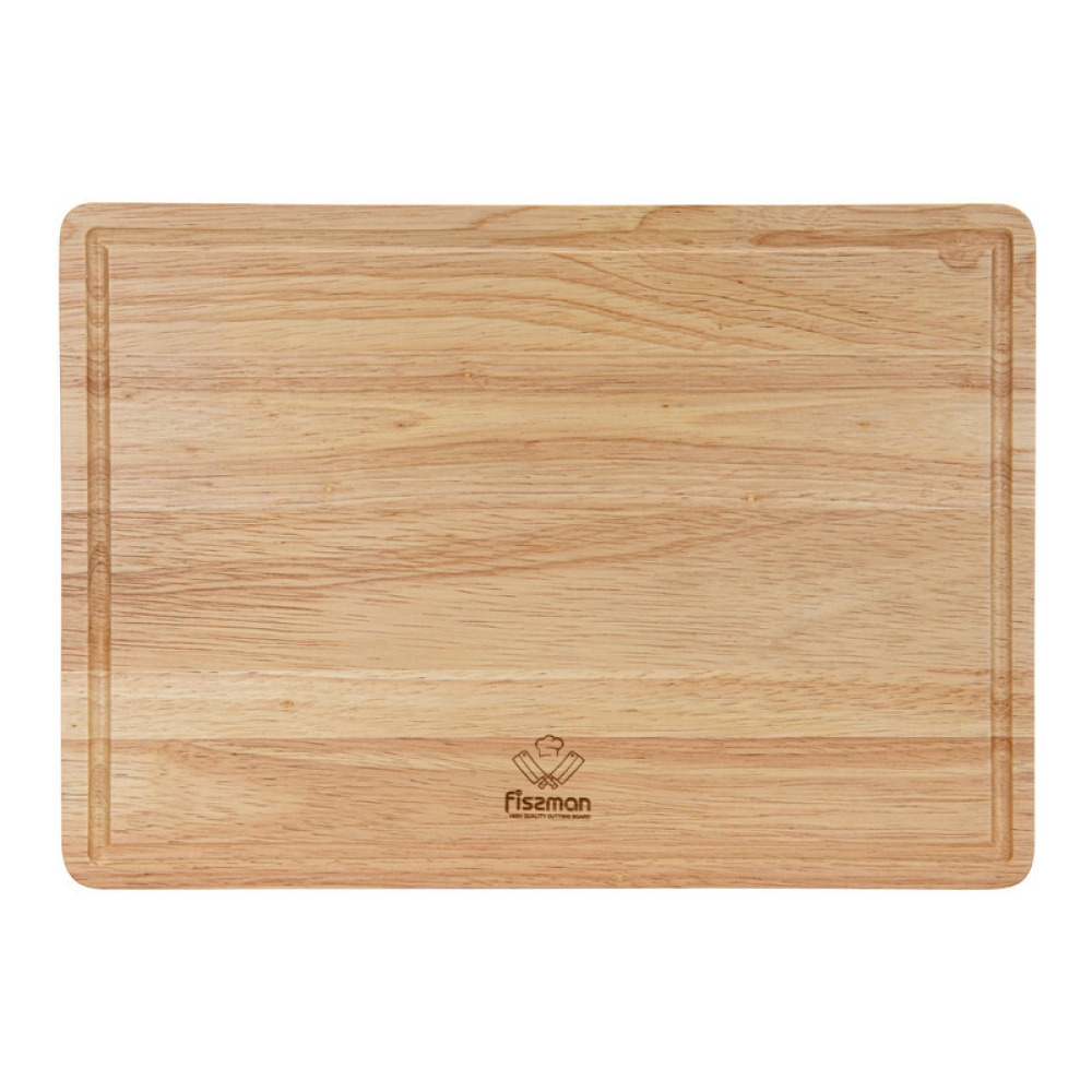 Fissman Cutting Board 38cm Rubber Wood - 2