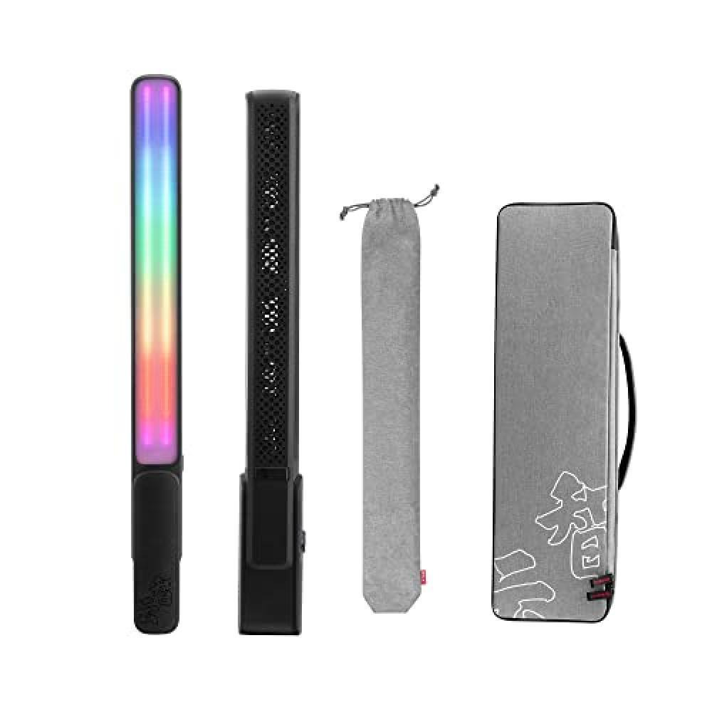 Zhiyun FIVERAY F100 RGB СВЕТОДИОДНЫЙ СВЕТИЛЬНИК, 100 ВТ, 20708 ЛЮКС, CRI 96+, Ручной СВЕТОДИОДНЫЙ Светильник С Регулируемой ЯРКОСТЬЮ, черный (стандарт - 7