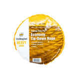 Wellington Cordage 12" x 50 Yellow Poly Rope - 1 miniature
