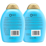  Shampoo and conditioner, Ogx, Renewing + Argan oil of Morocco, 13 fl. oz. x 2 (385 ml x 2), Pack of 2 - 7 miniature