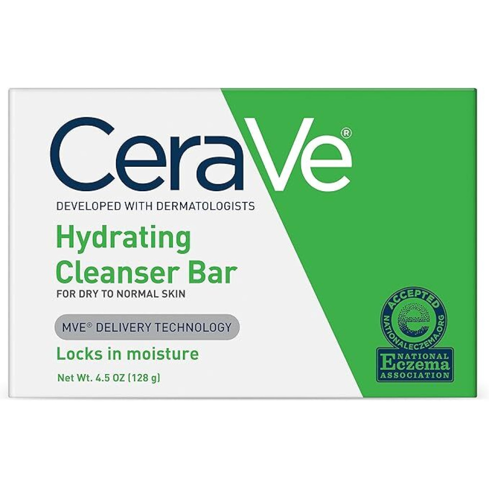 CeraVe, Hydrating cleanser bar, 128 g - 1