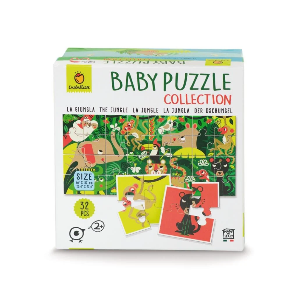 Ludattica Dudu Baby Puzzle Collection The Jungle - 2