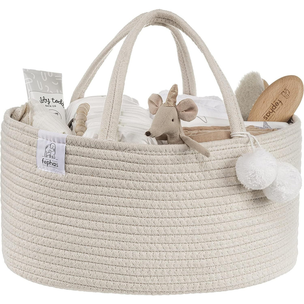 Веревочный Подгузник Caddy FEPHAS, Off-White - 1