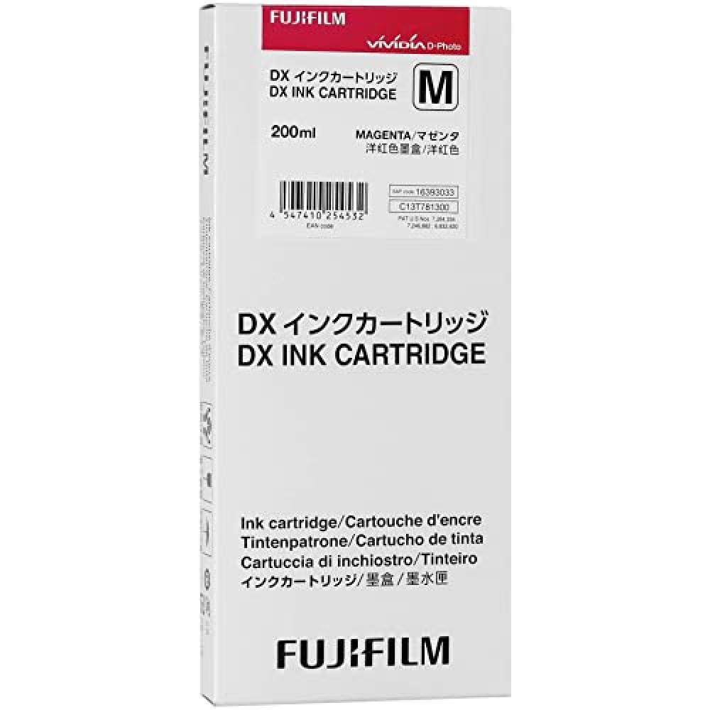 FUJIFILM Magenta VIVIDIA Ink Cartridge for DX100 Printer - 1