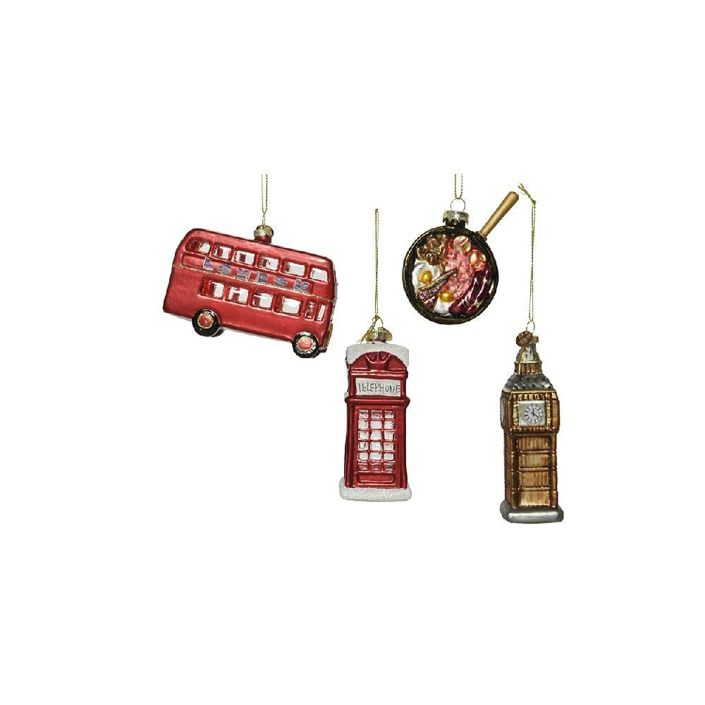 زينة ديكوريس كايمنجك زجاجية متنوعة 1 قطعة - 1