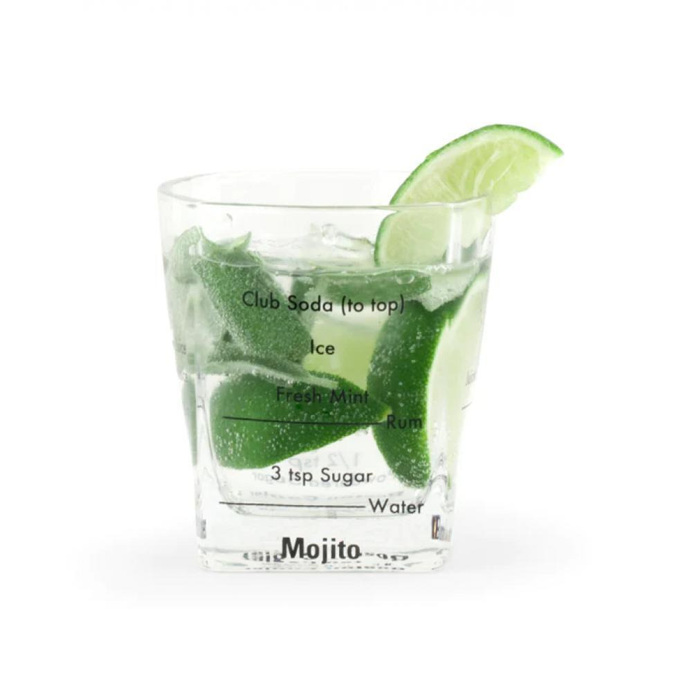 Kikkerland Bartending Glasses Set of 5 - 4