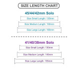 Сменный Силиконовый Ремешок Perfii Для Apple Watch Серии 41/40/38 Мм 8/7/6/5/4/SE Medium - 3 miniature