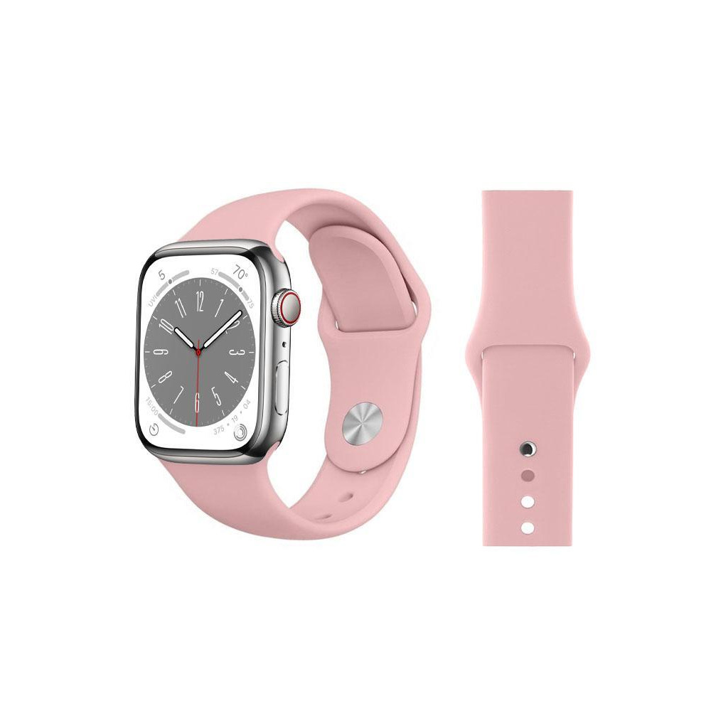 Perfii Solid Silicone Replacement Band for Apple Watch 49, 45, 44, 42 mm Series Ultra 8/7/6/5/4 SE - 2