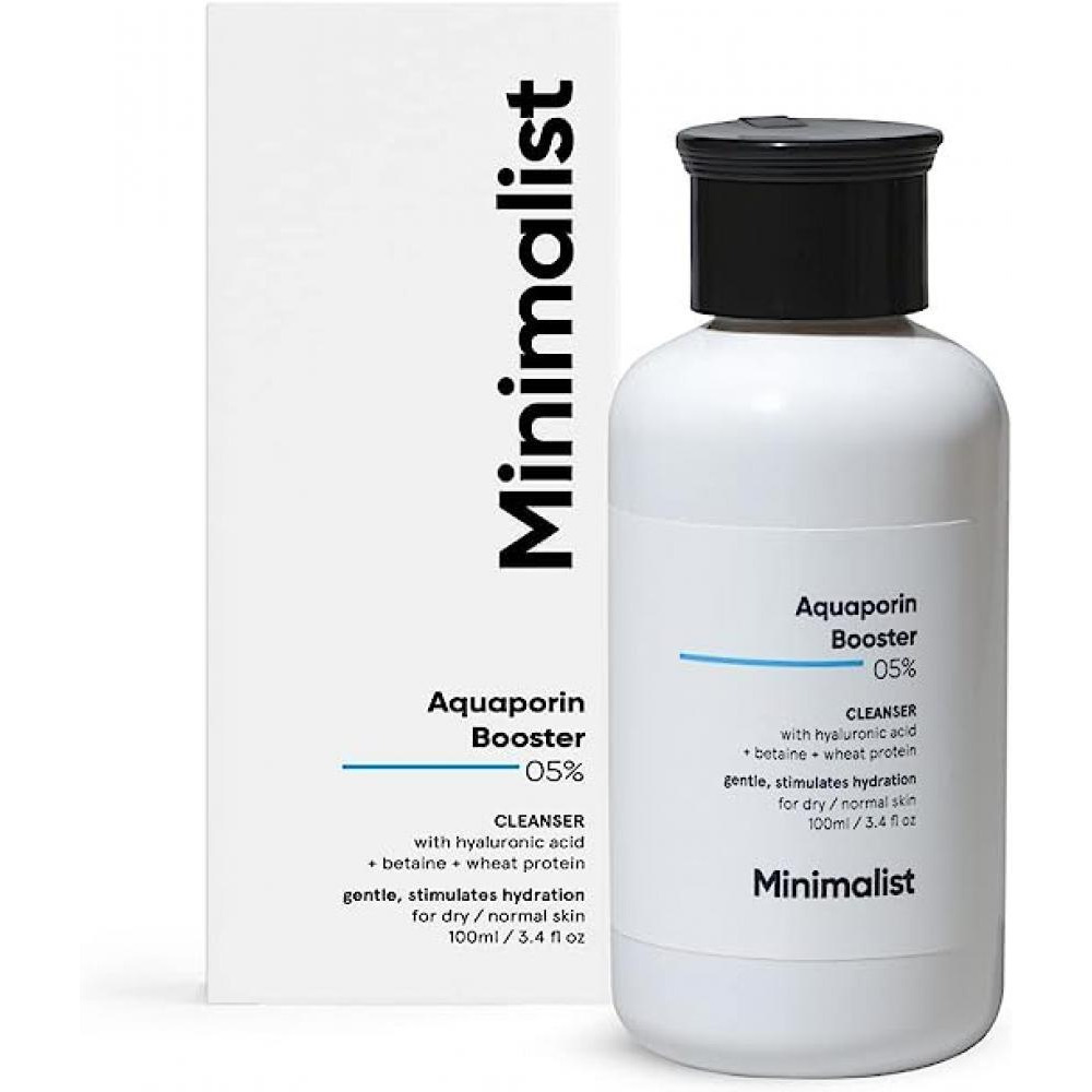 Minimalist \/ 5% aquaporin booster, With hyaluronic acid, Hydrating, 3.4 oz (100 ml) - 1