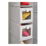 آي ديزاين إيفي فيو طقم أدراج أمامية رفيعة مكون من قطعتين باللون الرمادي - 4 miniature