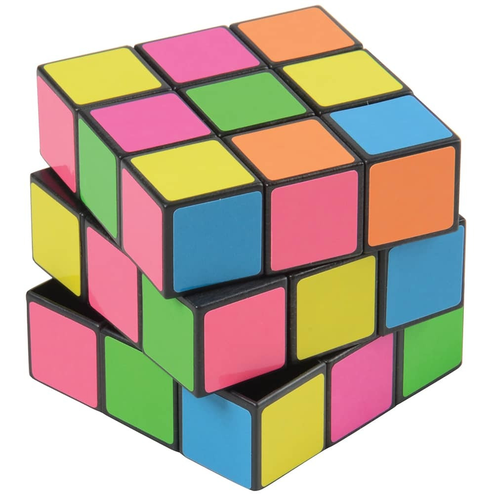 U.S. TOY CO. Neon Puzzle Cubes - 1
