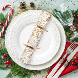 КРЕКЕРЫ RSW 6 Deluxe С БЛЕСТЯЩИМИ листьями, 13,5 дюймов - 4 miniature