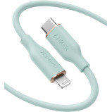 ANKER, Кабель POWERLINE Iii FLOW usb-c — LIGHTNING, 1,8 м, Мятно-Зеленый - 1 miniature