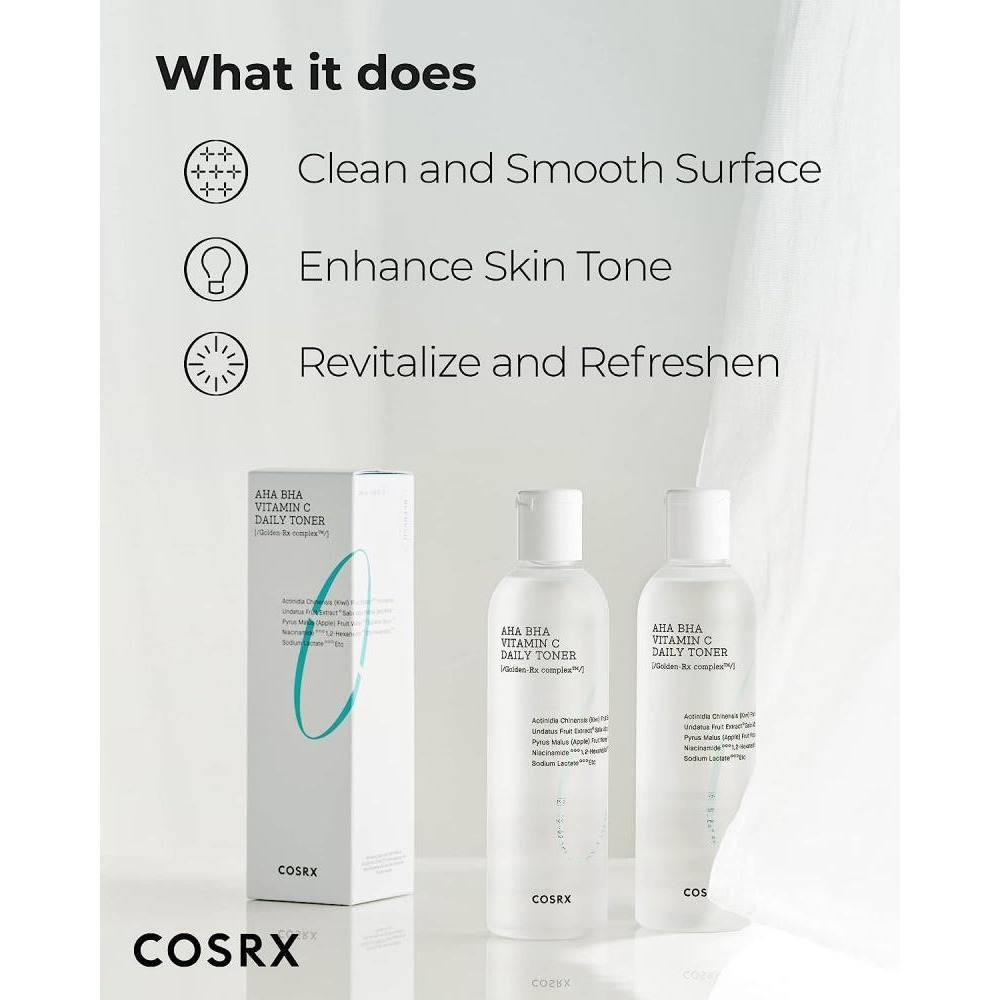 Cosrx / Toner, AHA BHA Vitamin C, Daily, Golden-Rx complex, 5.07 fl.oz (150 ml) - 3