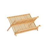 InterDesign Formbu Bamboo Dish Rack - 4 miniature