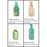 Bath & Body Works White Tea & Sage Cleansing Gel Hand Soap 236ml - Refreshing & Gentle Hand Wash - 2 miniature