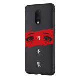 غطاء حماية لعيون oneplus 7 باللونين الأحمر والأبيض - 1 miniature