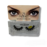 رموش من شعر المنك الطبيعي 6D\/5D من فامينا21 (A) (A14) - 1 miniature