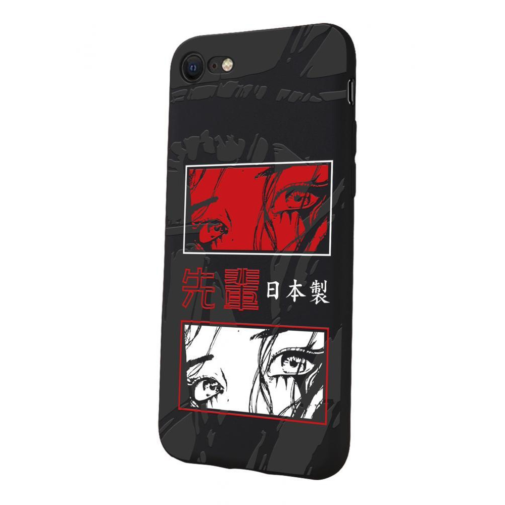 Protective Case Cover for Apple iPhone 7 / 8 / SE (2020) / SE (2022) Anime style eyes - 1