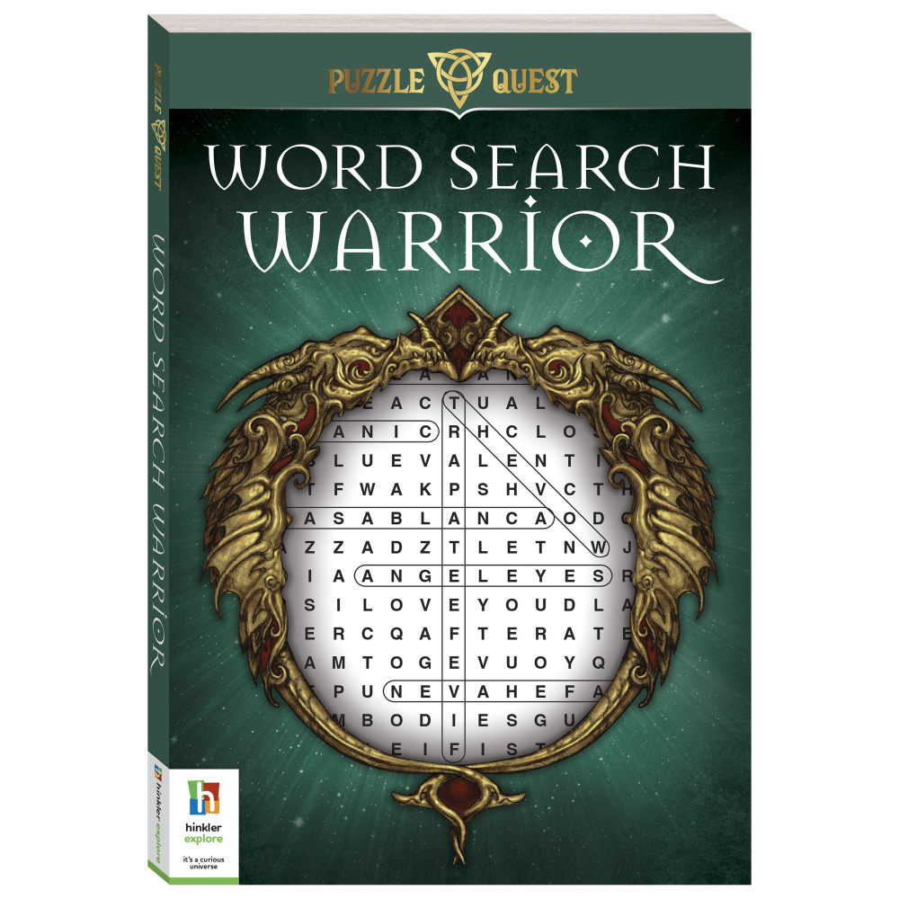 Hinkler Puzzle Quest: Word Search Warrior Challenge, Vocabulary puzzle - 1
