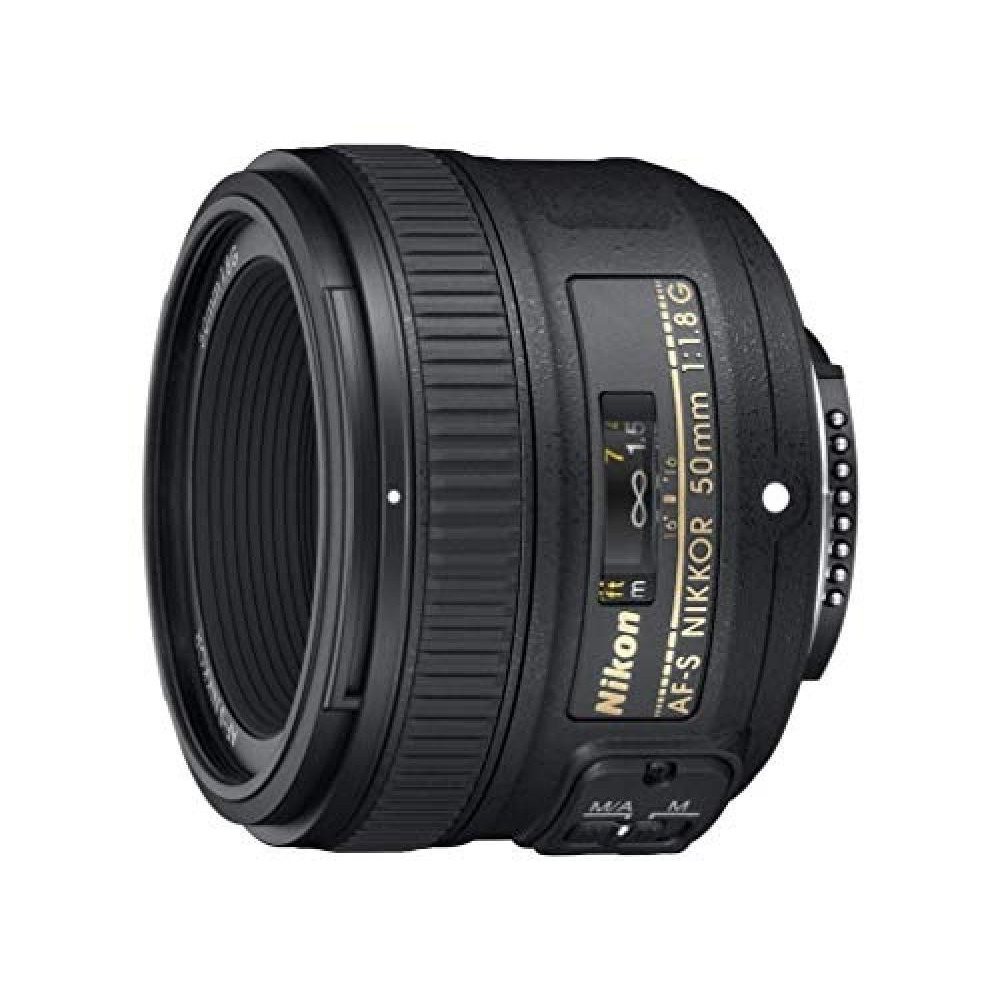 Nikon 2199 Af-S Fx Nikkor Lens With Auto Focus For Dslr Cameras ,Black, 50MM F1.8G - 3