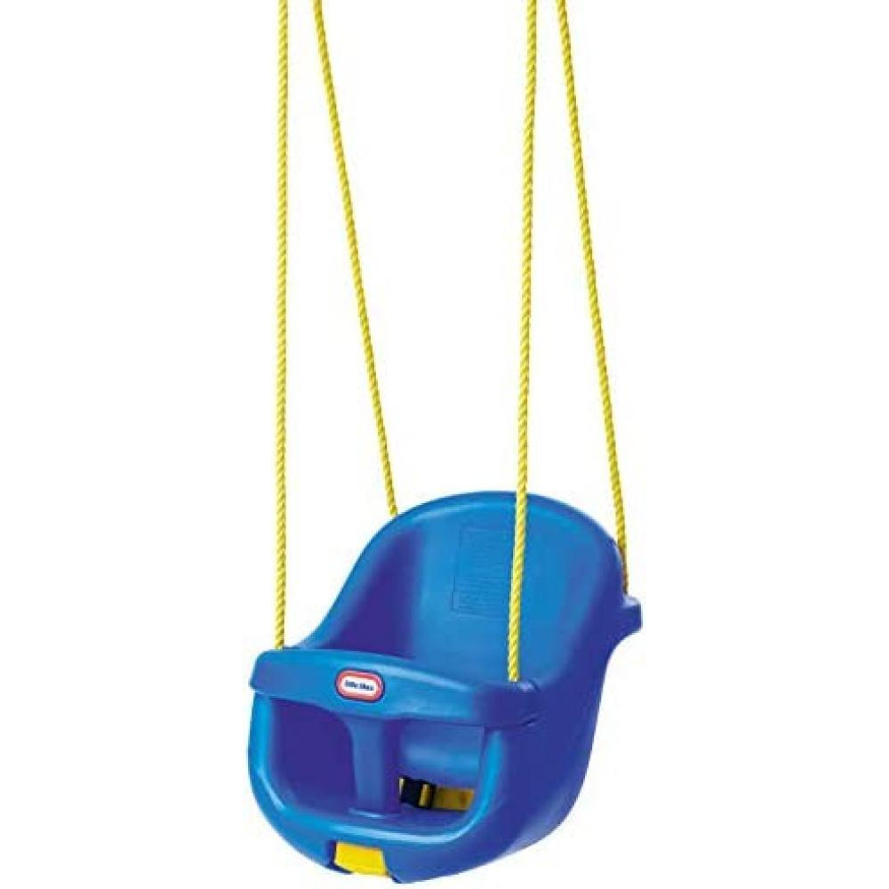 Little Tikes High Back Toddler Swing Blue - 1