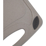 Fissman Ultra-Thin Plastic Cutting Board 40cm – Juice Groove & Non-Slip Bottom - 3 miniature