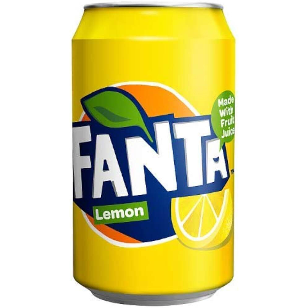 Fanta Lemon Can, 330ml - 1