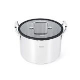 Fissman 4-Piece Cookware Fabia Series (Pots: 2.5 l / 18 cm; 6.2 l / 24 cm; lids 18 / 24 cm) - 6 miniature