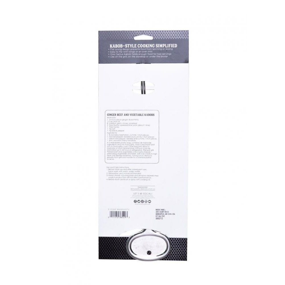 الشمال الفولاذ المقاوم للصدأ الصبار كباب - 2