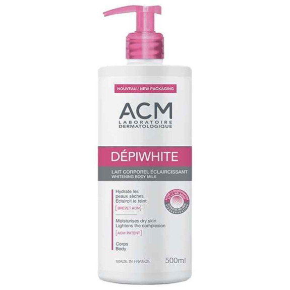 Buy ACM-DEPIWHITE WHITENING BODY MILK 500ml in Dubai, UAE | WEE (00072522)