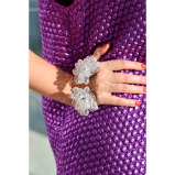 Asian SPIRIT، فستان طويل بنفسجي Bell ROSE، مقاس موحد (XS-XL) - 6 miniature