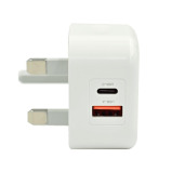 XO-L98 Адаптер Для Домашнего ЗАРЯДНОГО УСТРОЙСТВА PD 20 ВТ + USB QC 18 Вт - 1 miniature