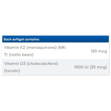Natural Factors Vitamin K , D, 60 Softgels - 2 miniature