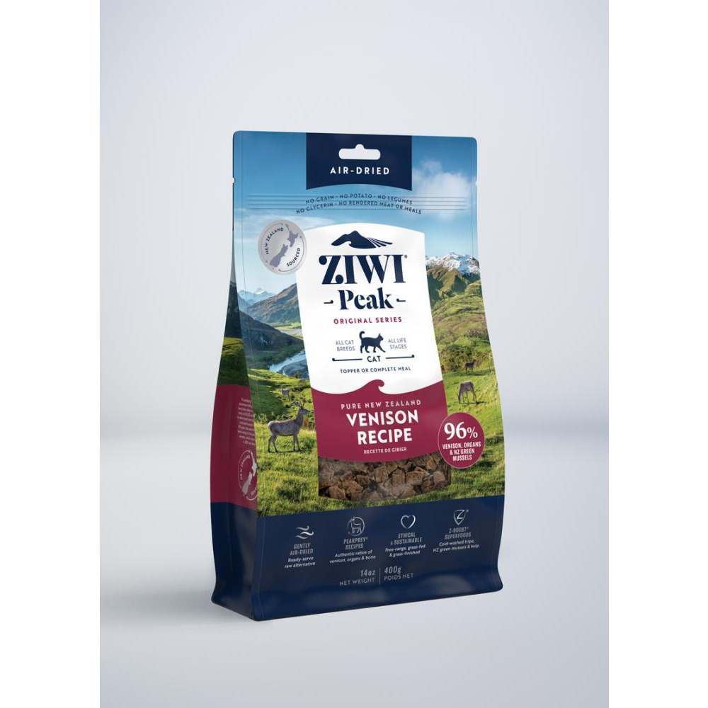 ZiwiPeak Air Dried Cat - Venison - 400g - 1