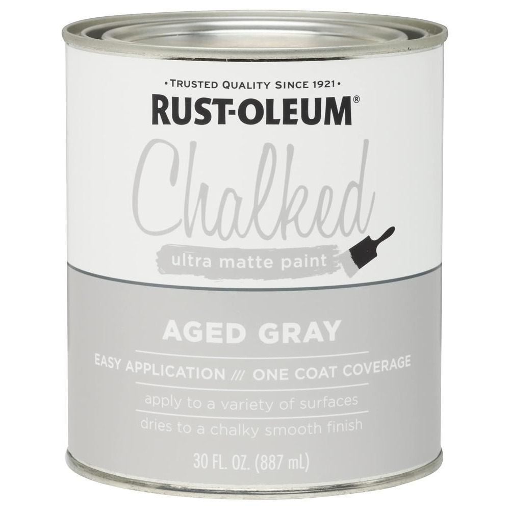 Rust-Oleum Aged Gray - Chalked Paint - 1