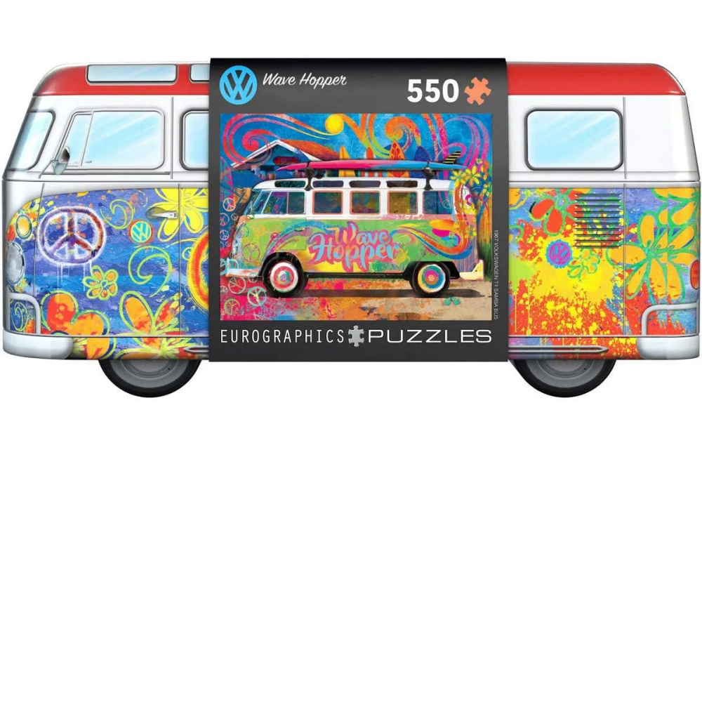 Puzzle EuroGraphics Vw Bus Tin - Wave Hopper 550-Piece - 1
