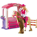 Simba / Steffi Love 10 573 0373 Doll With Horse And Stable Plus Accessories - 1 miniature