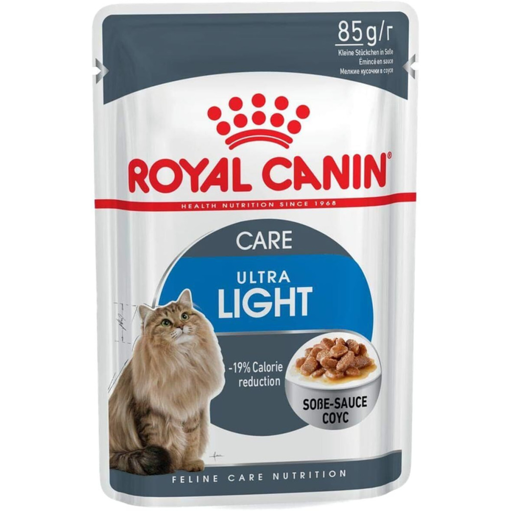 Royal Canin - Royal Canin Feline Ultra Light - 1032 - Salsa 12 X 85 Grs. - 1
