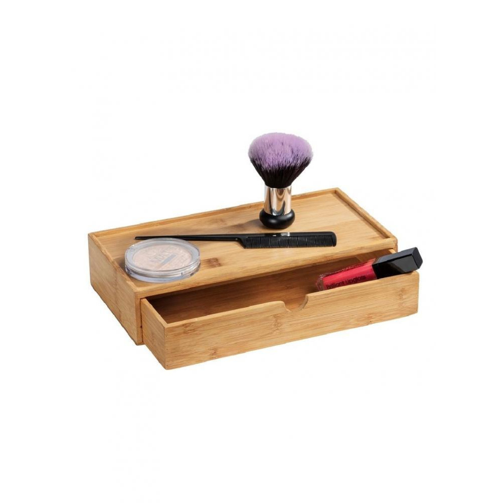 Wenko Bathroom Box With Drawer Mod. Terra Bamboo - 5