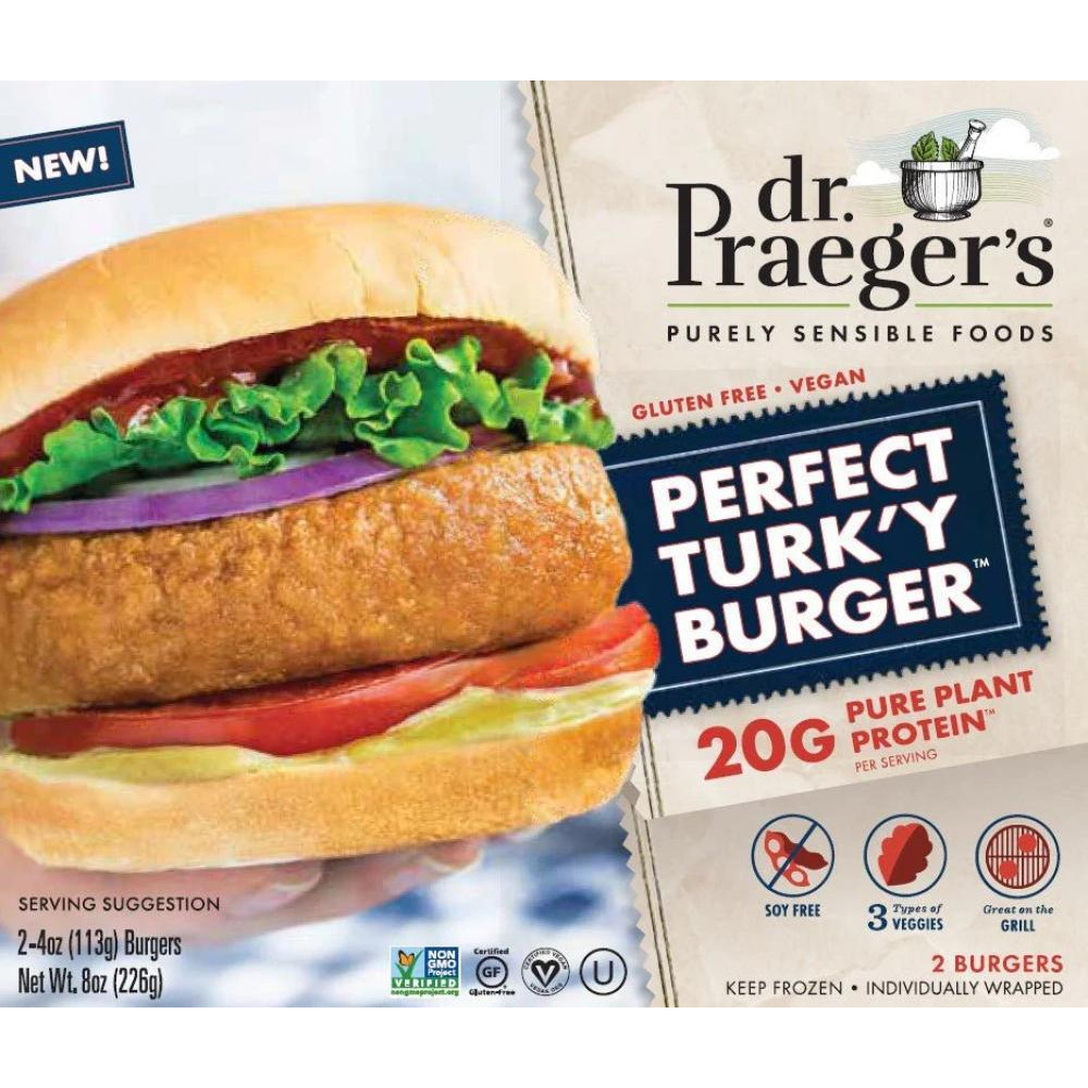 Dr. Praegers Perfect Turky Burger 226g - 1