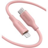Anker, PowerLine III Flow USB-C to Lightning Cable, 0.9 m, Pink - 1 miniature