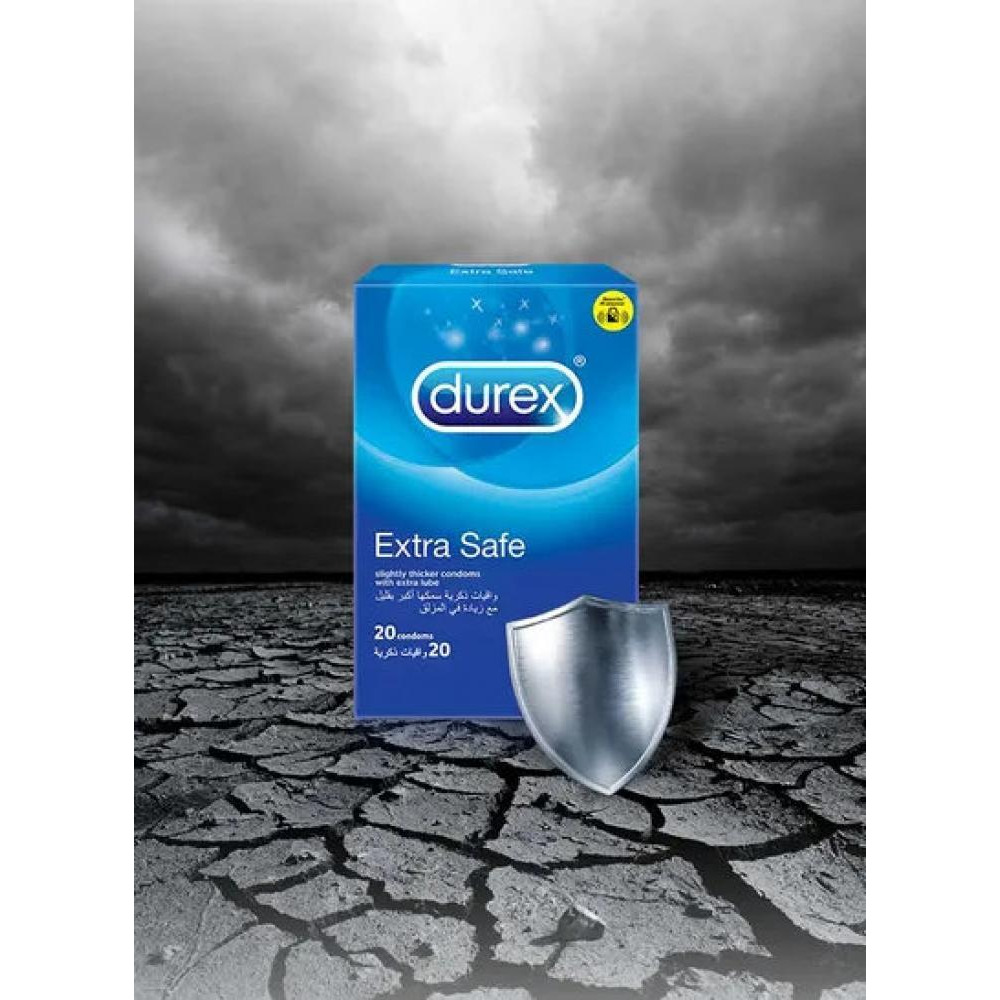 Durex / Condoms, Extra Safe, 20 pcs - 6