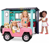 Our Generation Deluxe Twin Doll With Book Dedra - 6 miniature