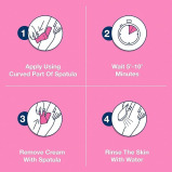 Veet, Hair removal cream, Sensitive skin, 100 g - 5 miniature