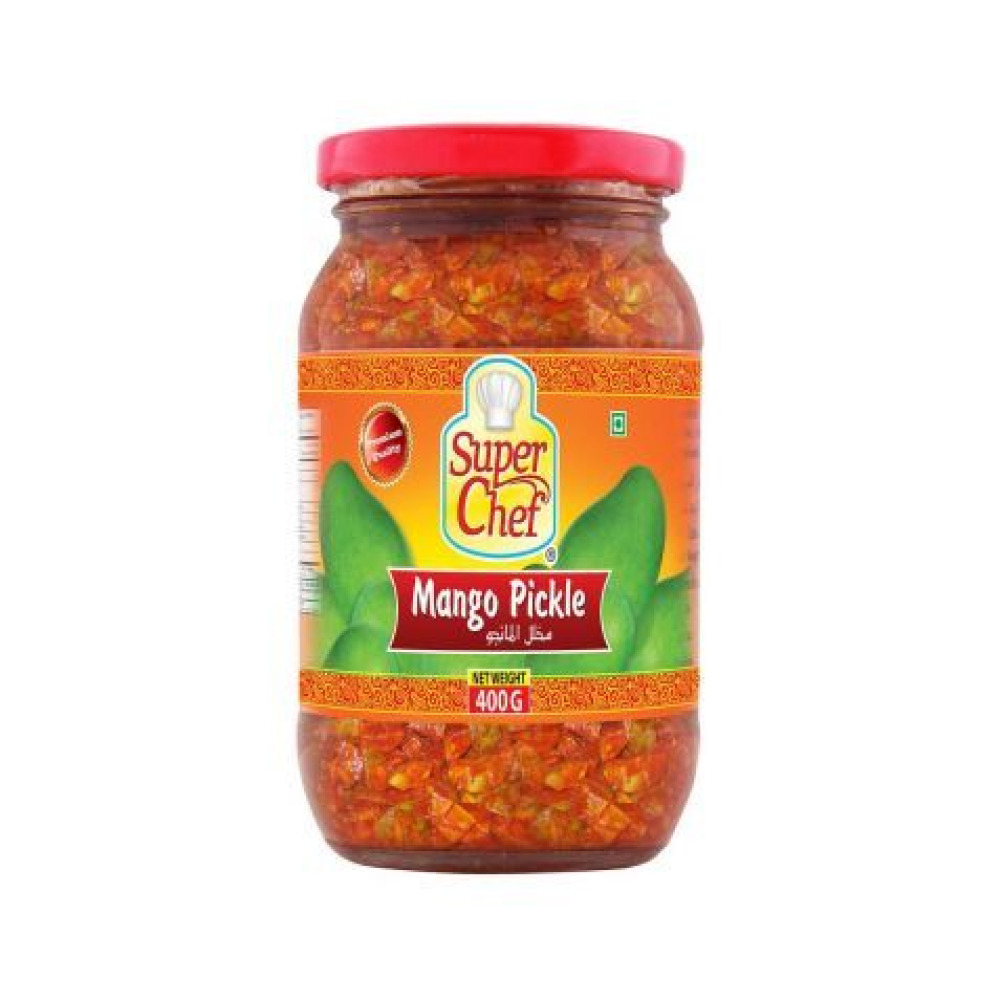 SUPER CHEF MANGO PICKLE 400GM - 1