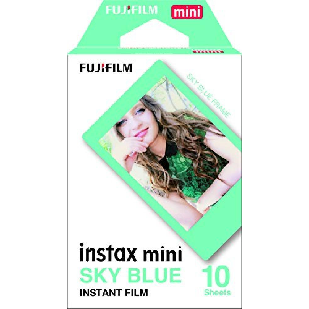 فيلم إطار Ifujifilm Instax Mini Sky Blue لكاميرات 9 8 SP1 SP3 - 1