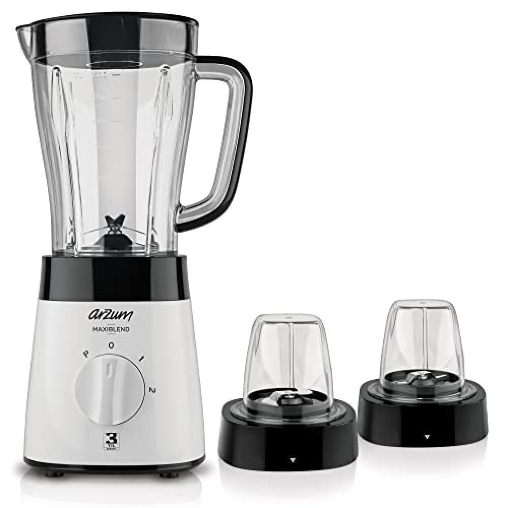 ارزوم خلاط 2 لتر دورق ماكسبلند 500 وات دورق سعة 1500 مل - 4