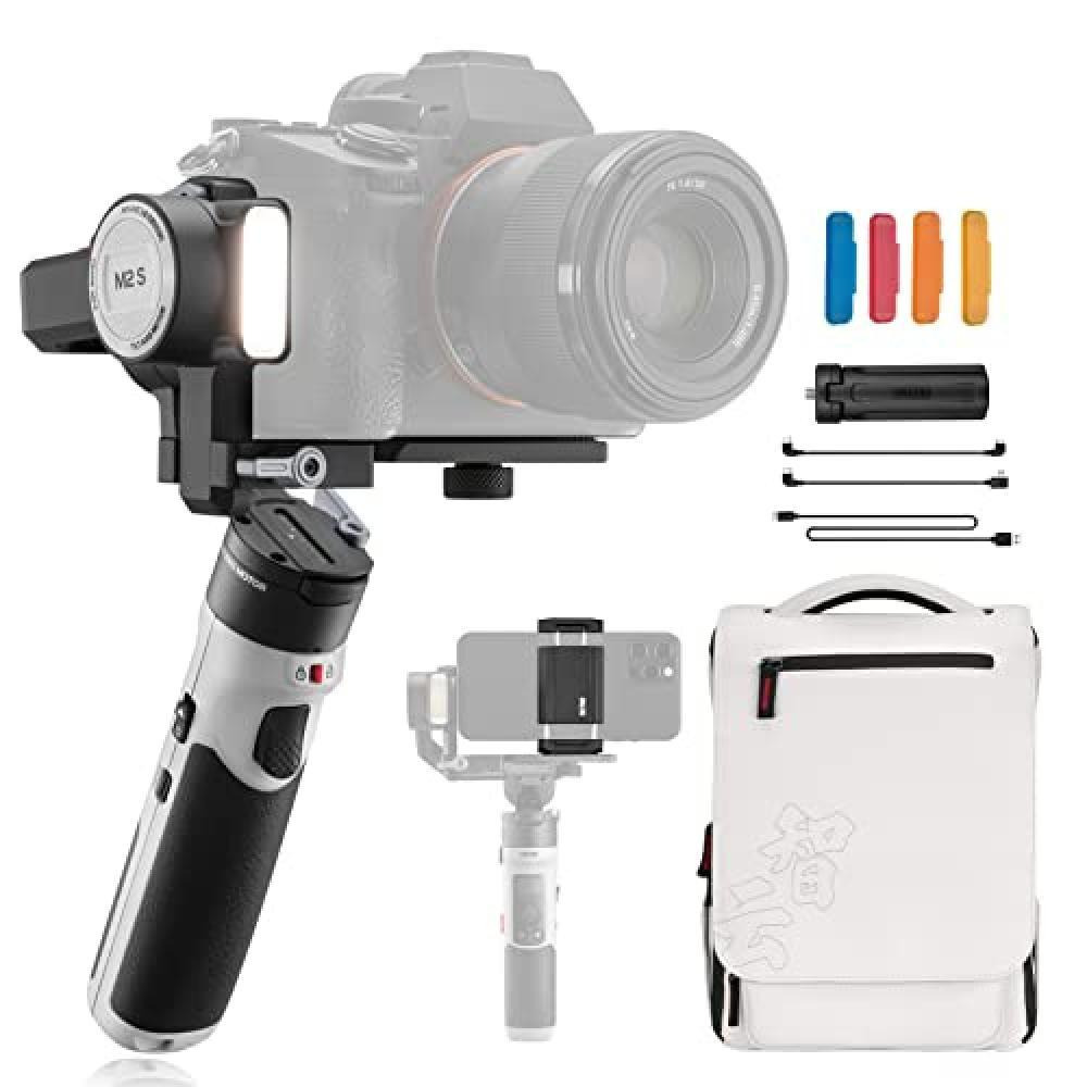Zhiyun Crane M2S Gimbal Stabilizer لكاميرا الحركة بدون مرآة والهواتف الذكية - 5