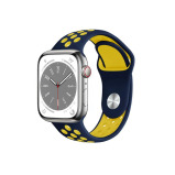 Perfii Dot Silicone Replacement Band for Apple Watch 49, 45, 44, 42 mm Series Ultra 8/7/6/5/4 SE - 2 miniature